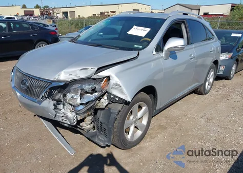 2012 Lexus Rx 350 350 z USA, uszkodzony, nr VIN 2T2BK1BA2CC122587